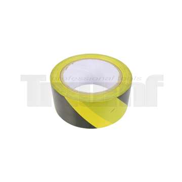páska varovací žluto-černá, samolepící, 30 m