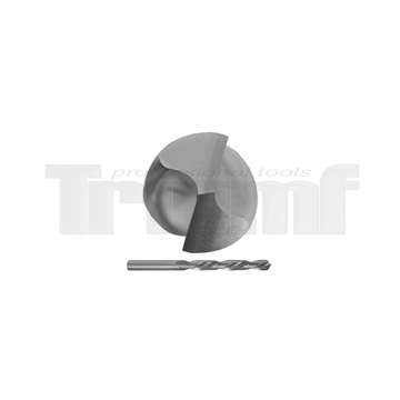 vrták spirálový broušený HSS, průměr 10,0 mm, levotočivý