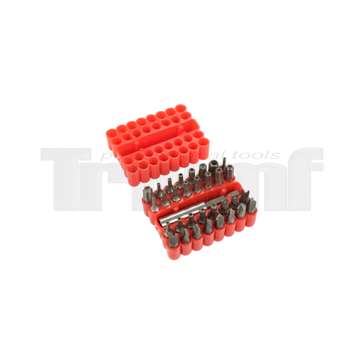 bity 1/4", PL - PH - PZ - Inbus - Torx - speciální, sada 33 dílů