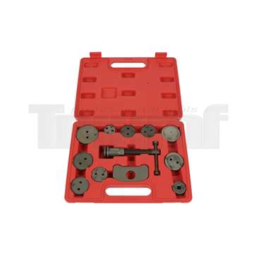 stlačovák brzdových pístků hobby, závitnice pravotočivá, sada 12 dílů