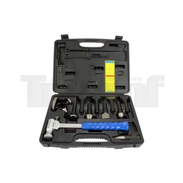 kladivo karosářské, s výměnnými hlavicemi, sada 11 dílů