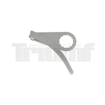 nůž náhradní k vyřezávačce autoskel, zahnutý 90 mm