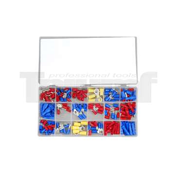 oka a konektory kabelové izolované, sortiment 200 ks