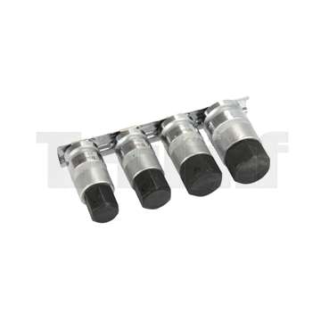 hlavice zástrčné 1/2", Inbus 17 - 24 mm, sada 4 díly