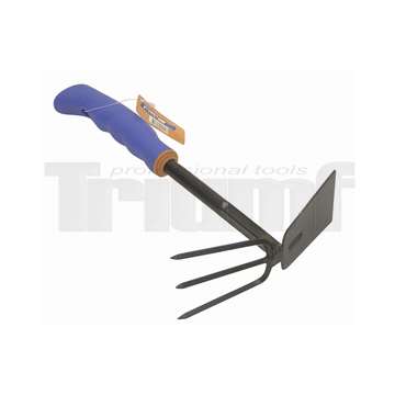 motyčka plochá, trojhrotá, plastová rukojeť