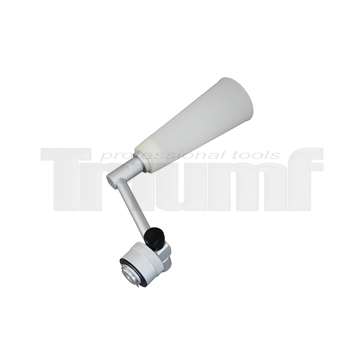 nálevka oleje s úhlovým nástavcem a adaptérem pro koncernové vozy VW