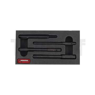 frézy duté pro odvrtání těla zalomených žhavičů M8-M10-M12, sada 4 díly