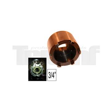 hlavice 3/4" s 6ti piny na matice nábojů VW LT4, MB Sprinter 412D