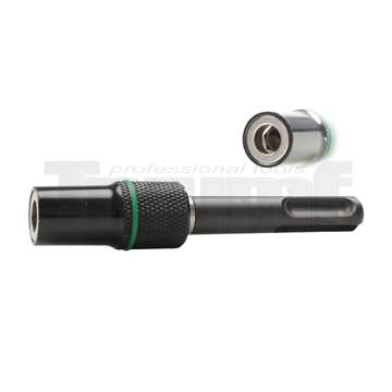 adaptér SDS Plus pro 1/4" bity, magnetický, délka 89 mm, s čelním magnetem