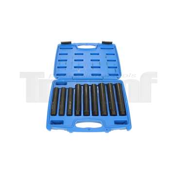 nasazovací pomocné trny M18 - M20 - M22, na kola nákladních vozidel, sada 9 dílů