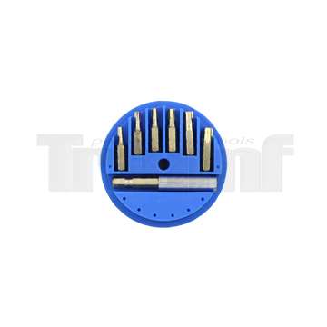 bity 1/4", Torx T10 - T40, sada 7 dílů