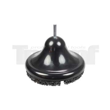 unašeč plastový 160 mm s kotoučem na odstraňování rzi, se suchým zipem