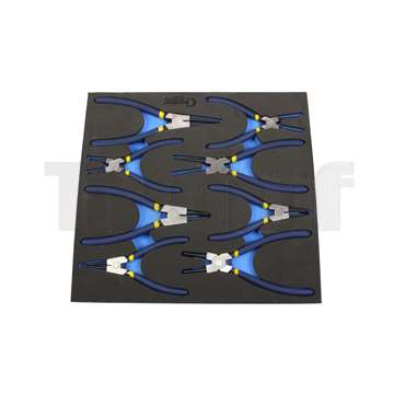 modul - kleště seger, 8 dílů, velikost 2/3