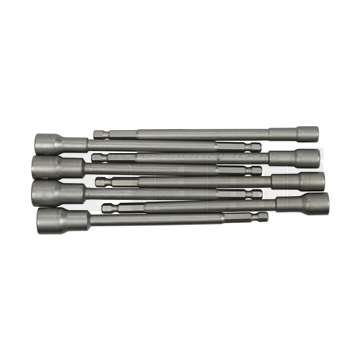 nástavce nástrčné 1/4" 6 - 13 mm, prodloužené, sada 8 dílů