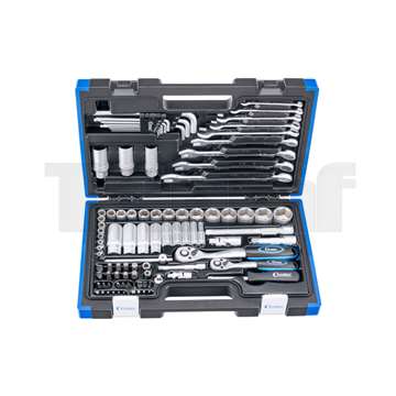 gola sada 1/4" + 3/8", 6ti hran 5/32" - 1", 92 dílů
