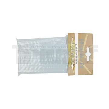 tyčinka tavná lepící, průměr 8 mm, délka 100 mm, bílá, 20 ks