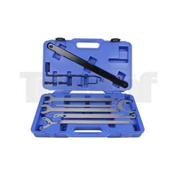 klíče na ventilátory a visko spojky ventilátorů, sada 11 dílů