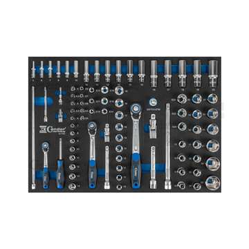 modul - gola sada 1/4" - 3/8" - 1/2", Xcess Performance, 85 dílů