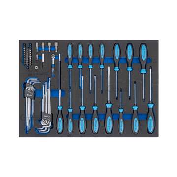 modul – šroubováky, bity a zástrčné klíče, Xcess Performance, 74 dílů