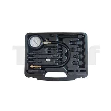kompresmetr pro dieselové motory, rozsah 0 - 70 bar , sada 18 dílů