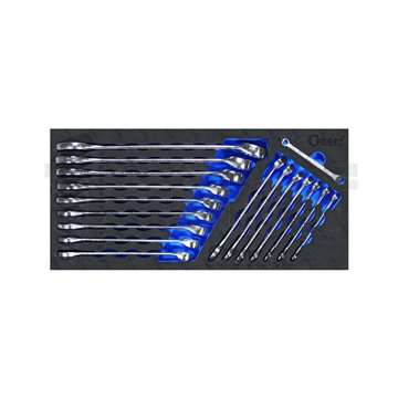 modul - klíče očkoploché, 17 dílů, velikost 1/3