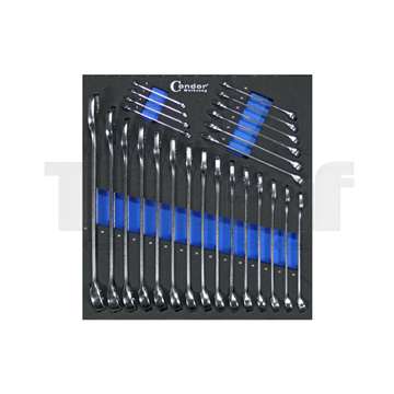 modul - klíče očkoploché, 25 dílů, velikost 2/3