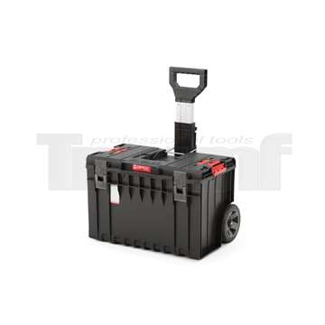 kufr na nářadí QBRICK Systém ONE Cart s kolečky, objem 52 l, rozměr 585 x 460 x 756 mm