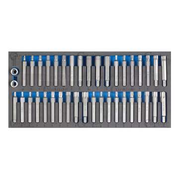 modul - bity 10 mm, Inbus - Torx - XZN, 40 dílů, velikost 1/3