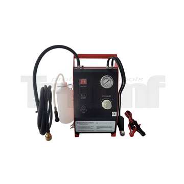 odvzdušňovací elektrické zařízení na odvzdušnění brzdového systému s adaptéry, 230 V