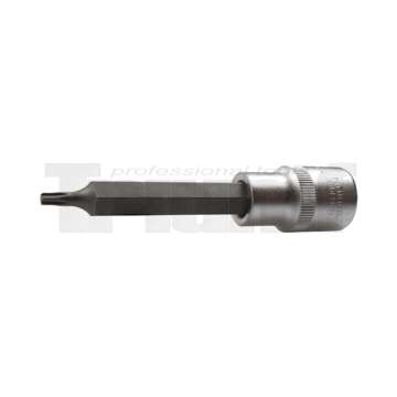 hlavice zástrčná 1/2", Torx T45 x 100 mm, S2, maximální zatížení 50 Nm
