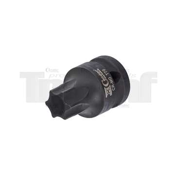 hlavice zástrčná 1/2", Torx, délka 40 mm, tvrzená