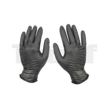 rukavice nitrilová, mechanická, černá, 1 ks