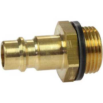 vsuvka rychlospojky s vnějším závitem 1/4", mosazná