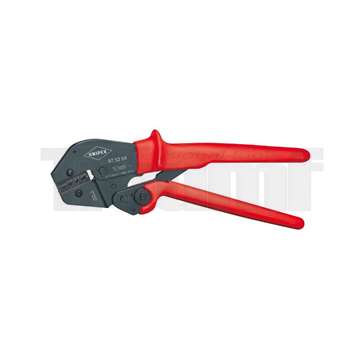 kleště konektorové na neizolované konektory, ráčnové, průřez 0,1 - 2,5 mm2