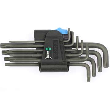 klíče zástrčné Torx T8 - T40, sada 9 dílů, 967 L/9