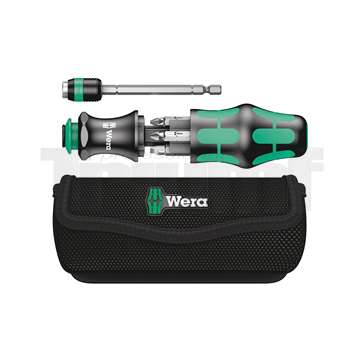 šroubovák se zásobníkem bitů, bity 1/4" PL - PH - PZ, délka 25 mm, sada 9 dílů