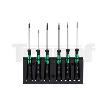 šroubováky ploché PL2 - PL4, křížové PH0 - PH1, pro jemnou mechaniku, sada 6 dílů, 2035/6B