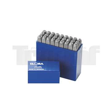 razící matrice - písmena, velikost 3 mm