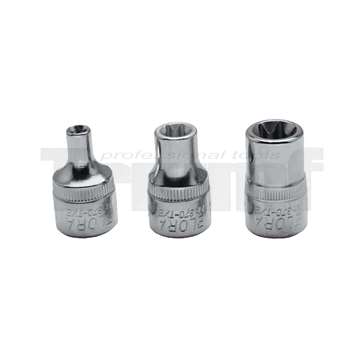 hlavice nástrčná 3/8" E-profil E10