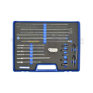 sada fréz na úpravu sedel v komoře žhavících svíček, 22 dílů