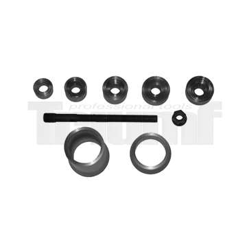 přípravky univerzální na pouzdra listových per (44-64 mm) nákladních vozů, pro hydr. píst max 32t