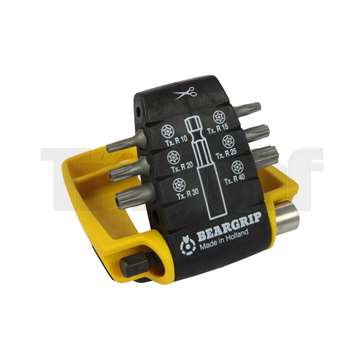 bity 1/4", Torx T10 - T40, vrtané, sada 7 dílů, 3047/7