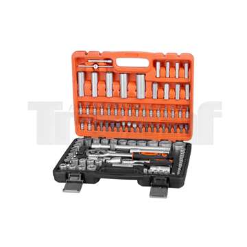 gola sada 1/4" + 1/2", 6ti hran 4 - 32 mm, 108 dílů
