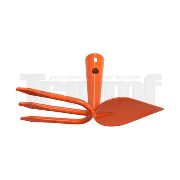 motyčka srdcová, šíře 70 mm, trojhrotá, bez násady