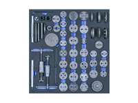 modul - stlačovák brzdových pístků, 53 dílů, velikost 2/3