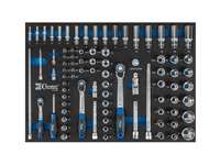 modul - gola sada 1/4" - 3/8" - 1/2", Xcess Performance, 85 dílů