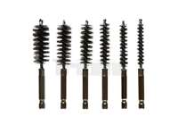 kartáče válcové drátěné, ocelové, průměr 8 - 19 mm, sada 6 dílů