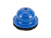 unašeč ocelohliníkový 150 mm s kotoučem na odstraňování rzi, se suchým zipem